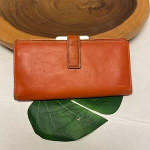 LODIS Orangee Leatherer Muli Slit Card Wallet
